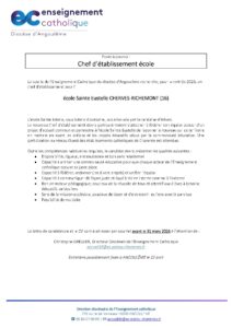 CE1 - Sainte Eustelle CHERVES