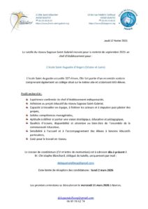 école Saint-Augustin Angers