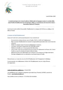 CE DECAZEVILLE rentrée 2026